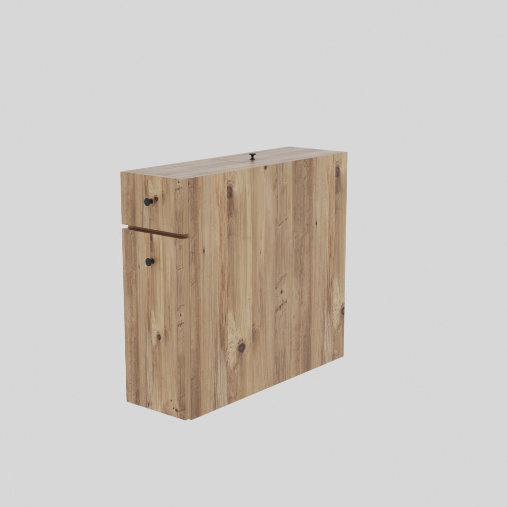 Mobiletto in legno "Calencia" - 20 x 60 x 55 cm - Marrone