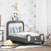 Struttura letto per bambini con testata Grigio chiaro PU 42011086