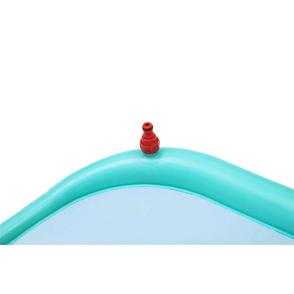 Trade Shop - Tappettino Spruzzi Acqua Sirenetta Splash Pad 163x145cm Per Bambini Estate 9101e -