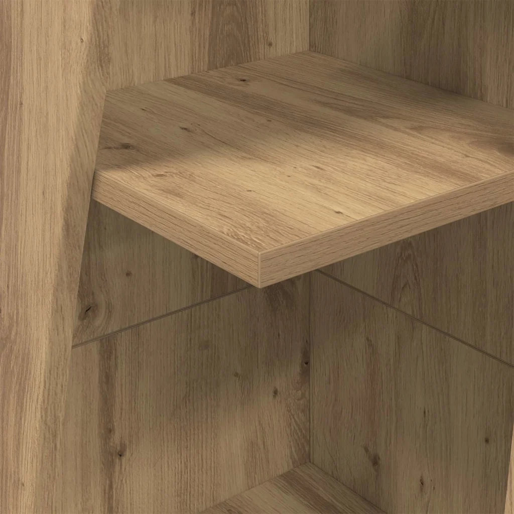 Mobile angolare Rovere artigianale 27,5x27x140cm 889874