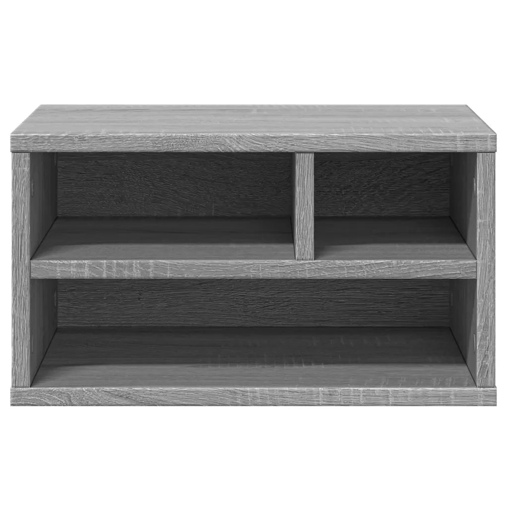 Supporto Stampante Grigio Sonoma 40x32x22,5cm Legno Multistrato CFW8083646