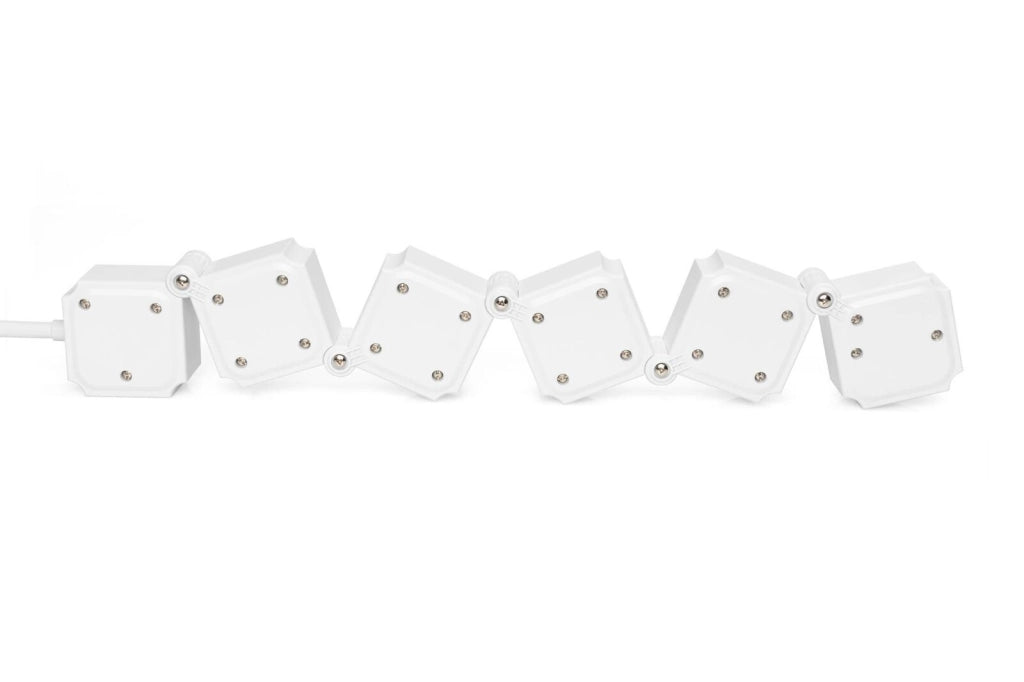 Digitus Presa multipla flessibile da 4 con 2 attacchi USB e interruttori