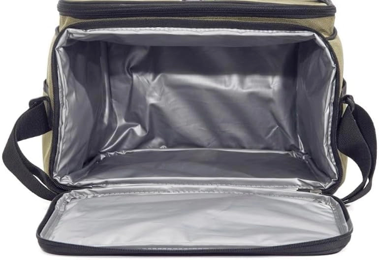 Borsa Termica Malindi 15 Litri Grigia 30x20x24 cm Borsa Frigo Portatile per Alimenti e Bevande