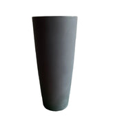 Garden Italia Portavaso da Ingresso Cache-Pot Tondo Alto EPTO Ø42×93 cm in Resina – Made in Italy, Resistente al Gelo e Antiurto Colore: Antracite
