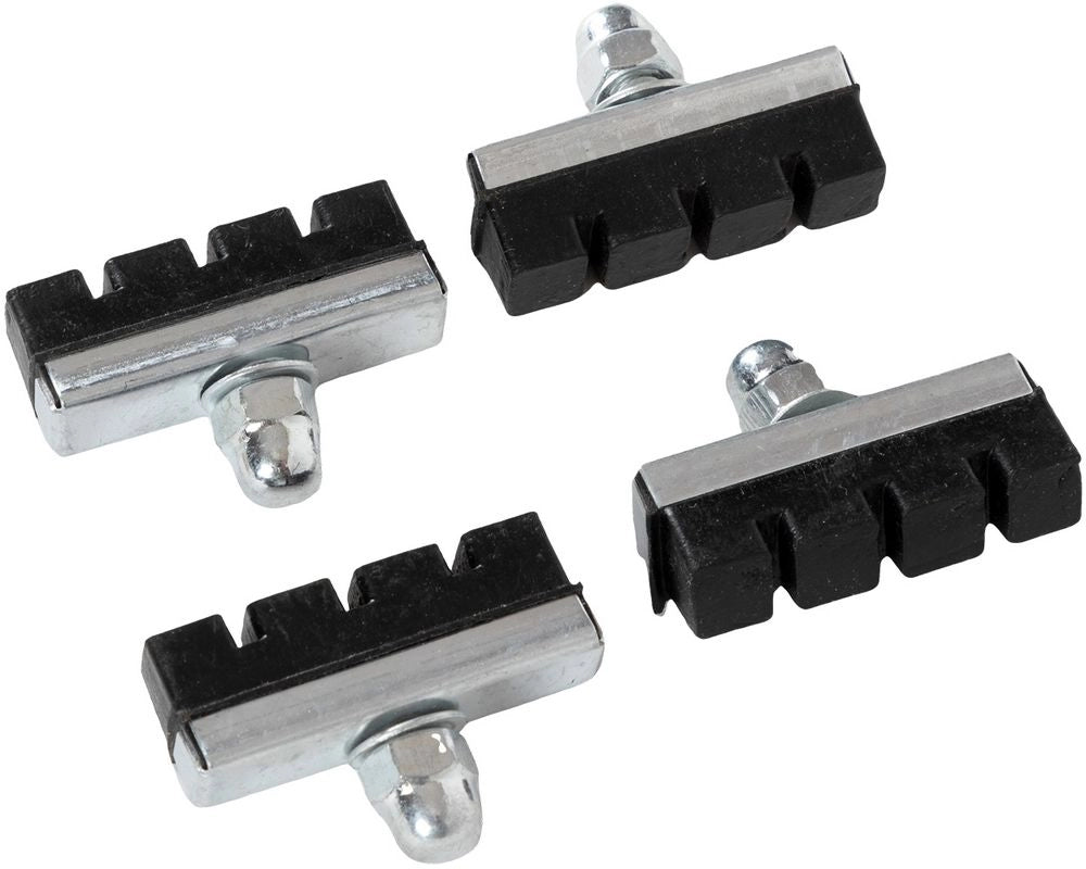Pattini freni bici per city bike quattro pezzi 40mm