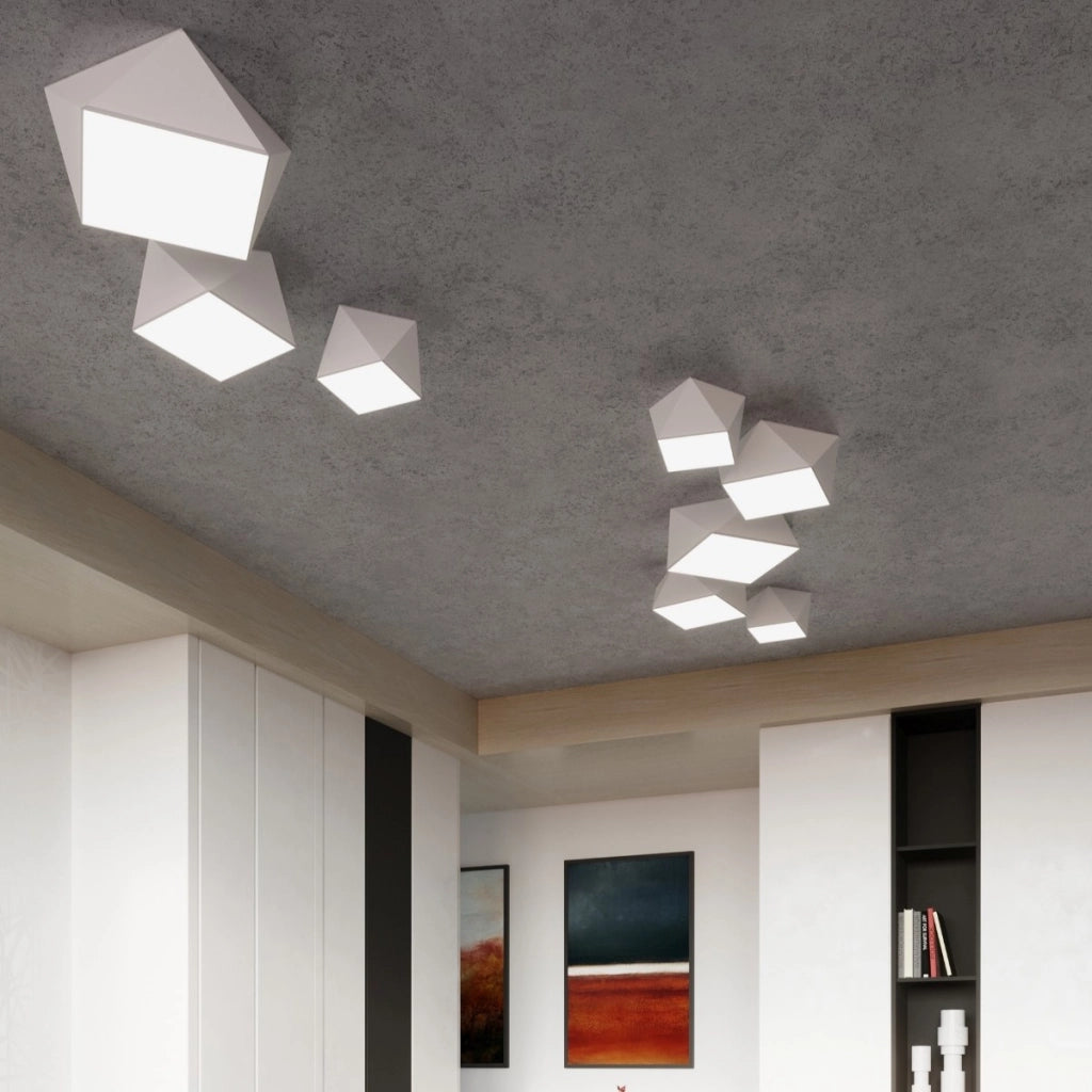 Lampada a soffitto HEXA 35 bianco