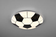 KLOPPI PLAFONIERA LED 12W 1160lm, 3000K DIFFUSORE DECORO PALLONE DA CALCIO D.36CM
