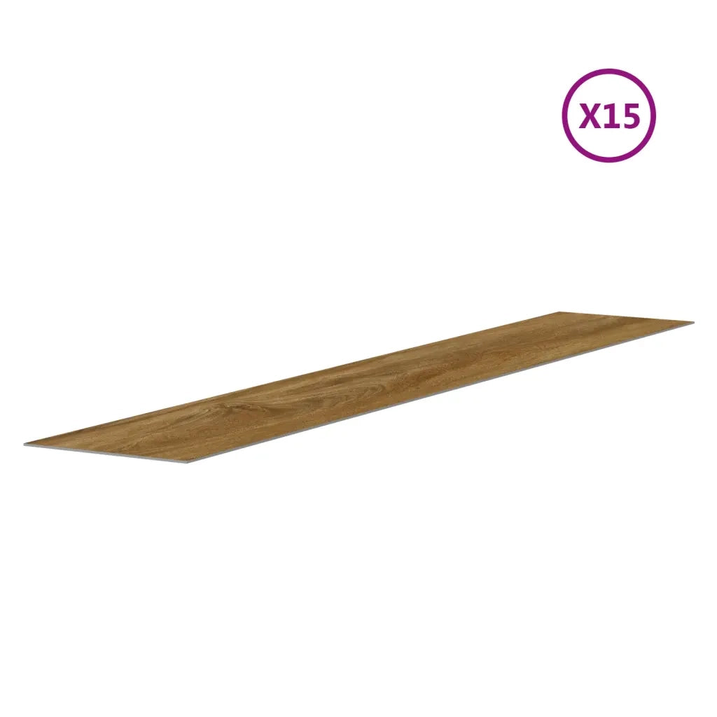 Pannelli da Parete Effetto Legno Marrone PVC 2,06 m2 CFW4975213