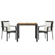 Set da pranzo da esterno nero da 3 pezzi con cuscini 02_0014143