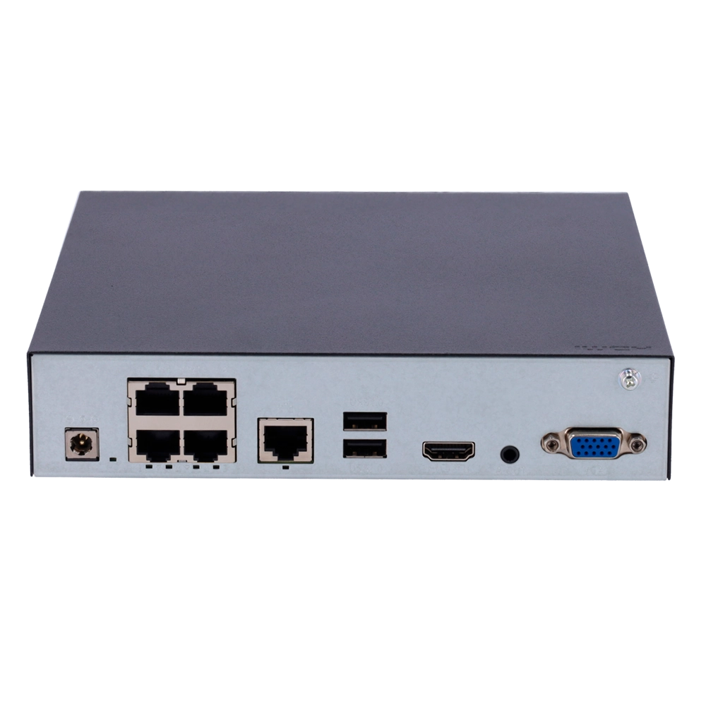 Videoregistratore NVR telecamere IP Uniarch 4 CH Ultra 265 PoE HDMI 4K e VGA Risoluzione 6 Mp