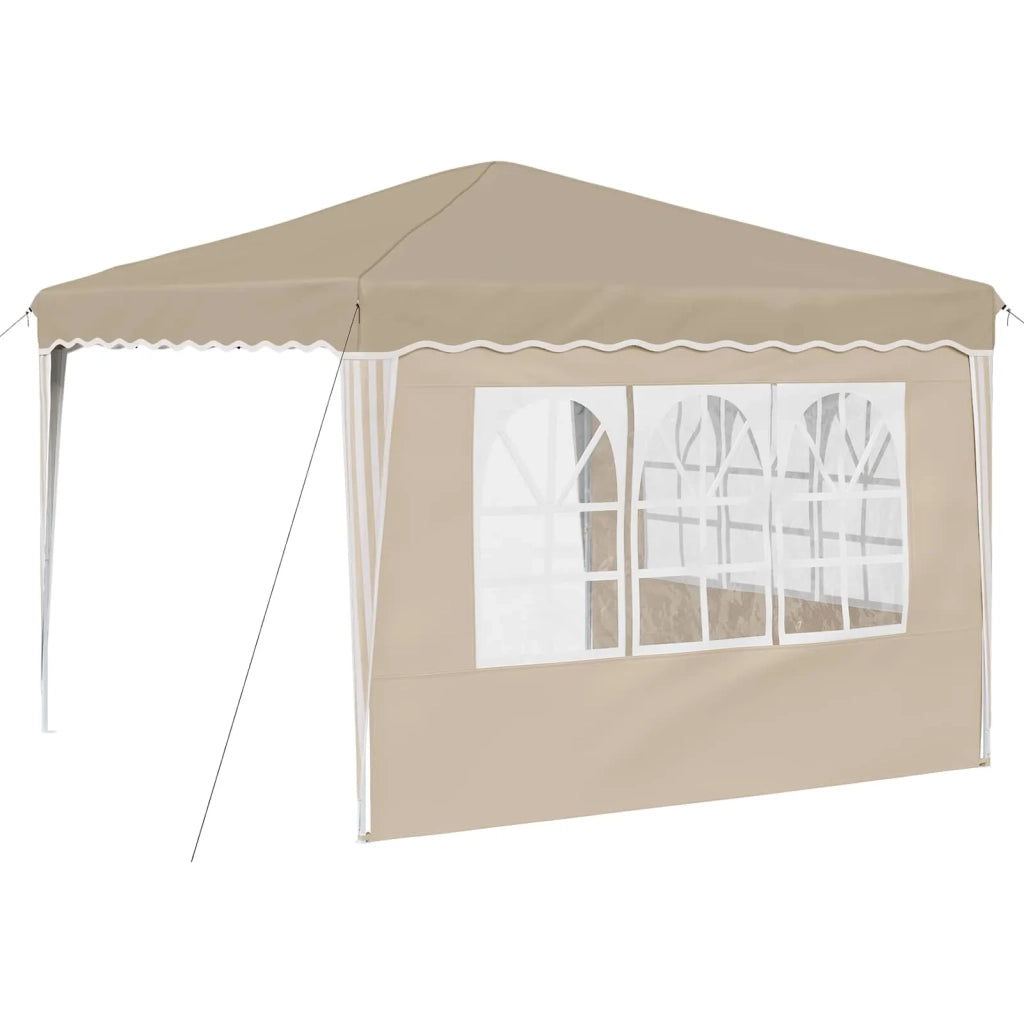 Tenda per feste a pop-up Crema 288 x 288 x 245 cm 42019757