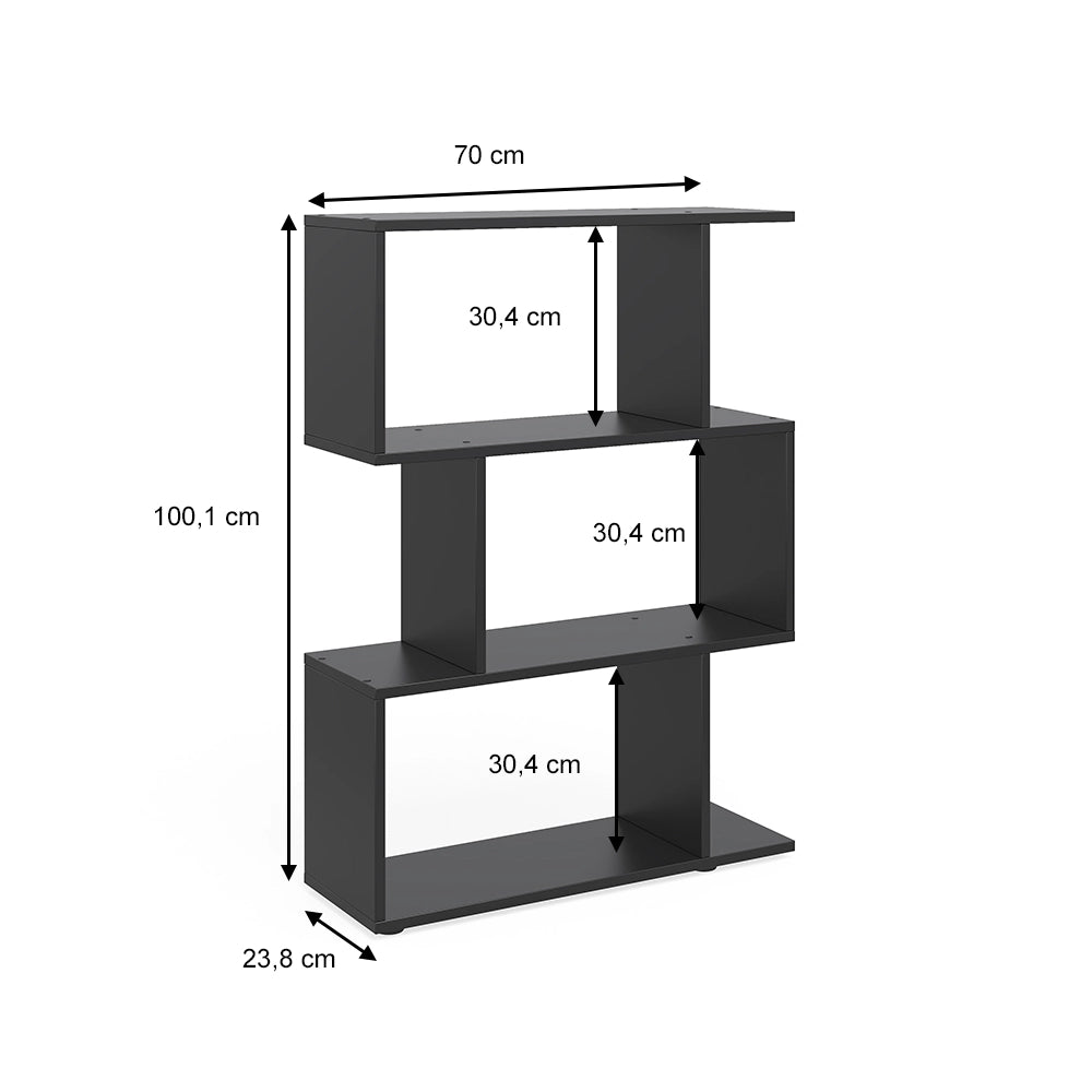 Vicco Divisorio per ambienti Nero 70 x 97.4 cm