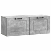 Mobile Porta TV da Muro Grigio Cemento 78,5 x 31 x 30 cm