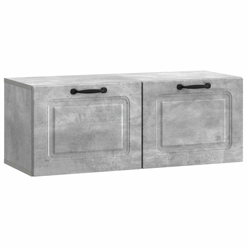 Mobile Porta TV da Muro Grigio Cemento 78,5 x 31 x 30 cm