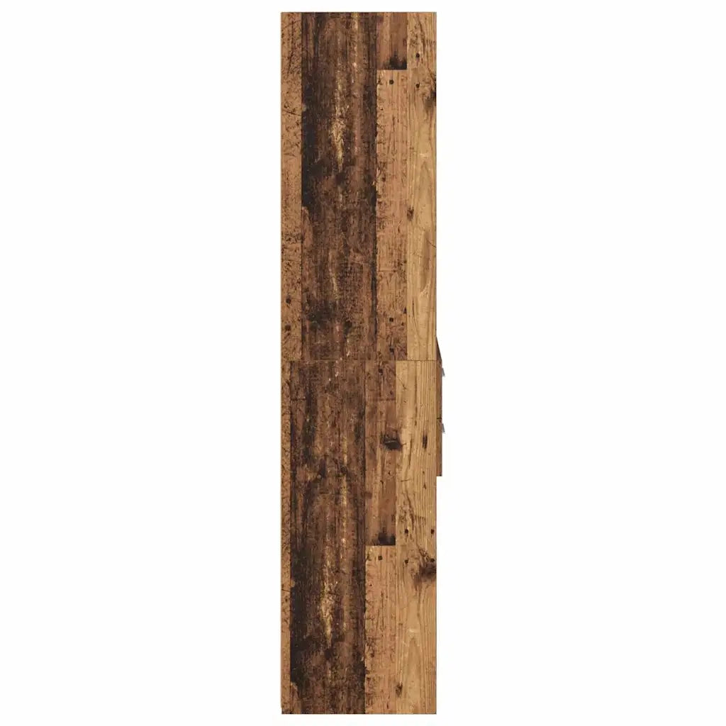 Credenza | Madia | Buffet da pranzo | Armadio da pranzo Legno vecchio 45 x 42,5 x 185 cm Legno multistrato