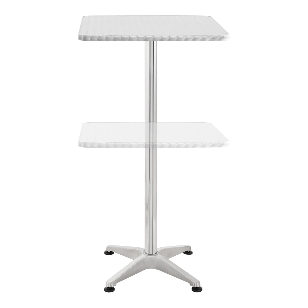 Tavolo da bistrot quadrato con altezza regolabile 75 cm / 115 cm 03_0008556