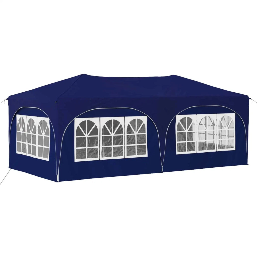 Tenda per feste a pop-up 575 x 288 x 245 cm Blu Tessuto Oxford