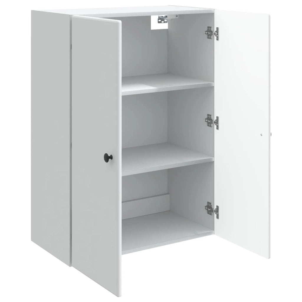 Mobiletto a muro Bianco 66 x 34,5 x 90 cm Legno ingegnerizzato 899075