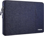 Custodia per laptop, 11,6 pollici, custodia impermeabile, compatibile con 13 pollici MacBook Air/Pro M1 M2, iPad 12,9, XPS 13, popolari notebook, tablet Chromebook, custodia shock-resistente impermeabile, Blu