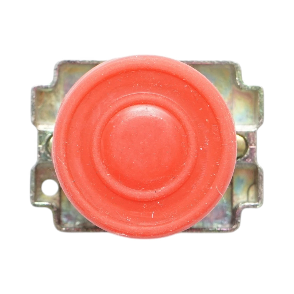Pulsante di comando rosso con protezione IP65, 1NC, 400V/10A, LAY5 Breckner Germany