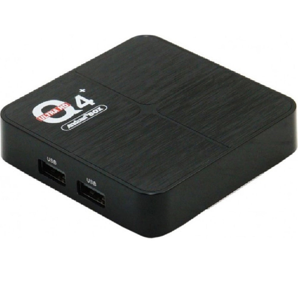 Trade Shop - Smart Tv Box 4 Gb Ram + 64 Gb Q4 Mini Mini Pc Android 10 Ultra 6k Telecomando -