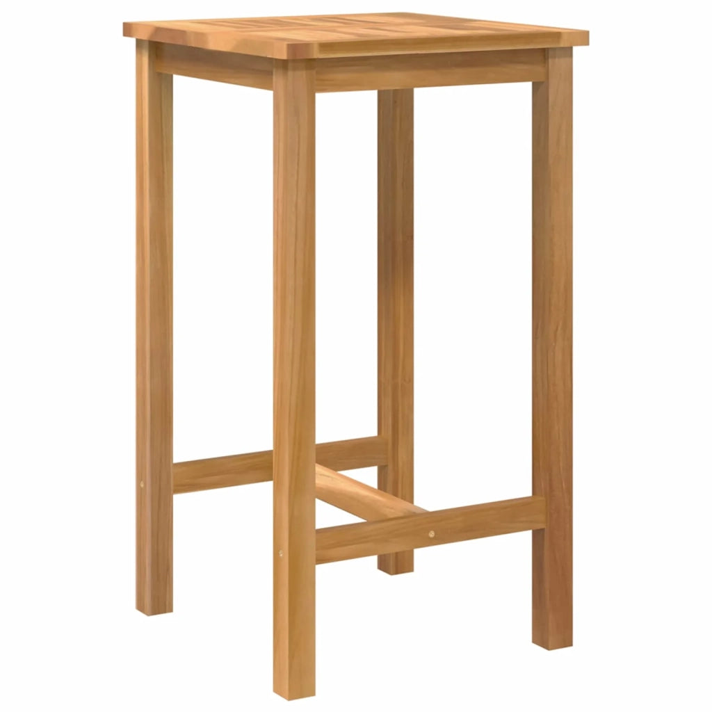 Set Bar da Esterno 3 pcs Non trattato Legno di teak solido 3422497