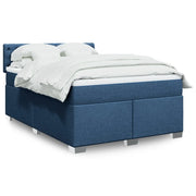 Giroletto a Molle con Materasso Blu 160x200 cm in Tessuto 3288252