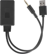 Ricevitore Bluetooth per auto 5V/12V - Adattatore Aux per streaming audio e chiamate handsfree