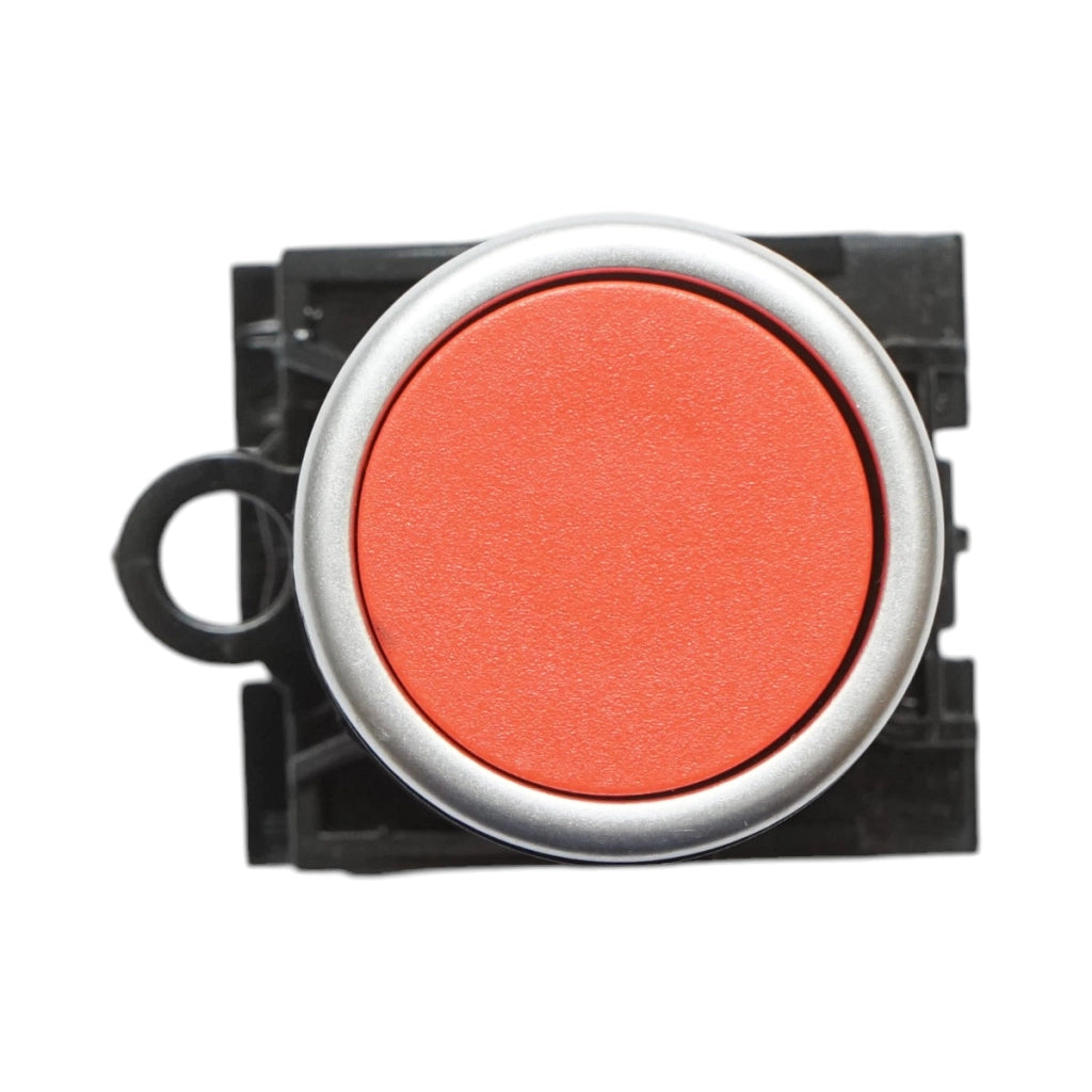 Interruttore a pulsante con ritorno 1NO+1NC rosso, 10A/600V AC, 1A/250V DC LA42 Breckner Germany