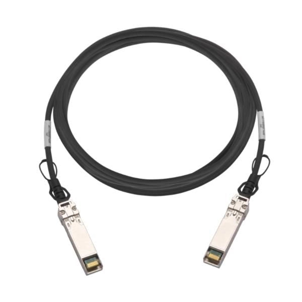 Qnap cab-dac30m-sfp28 cavo infiniband e in fibra ottica 3 m qsfp28 nero