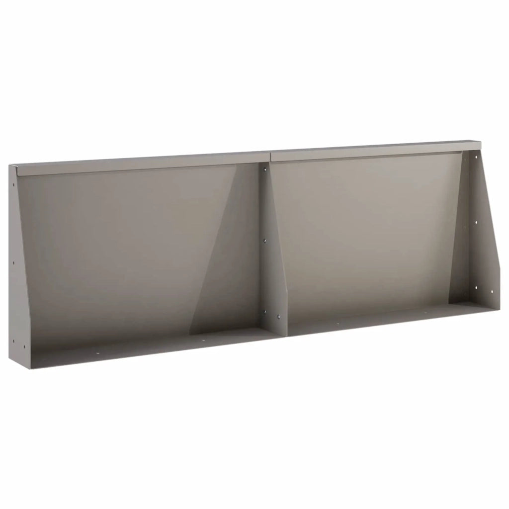 Muro di contenimento 2 pz 60 x 12 x 40 cm Acciaio Corten 8015275