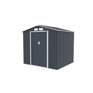 RICOVERO ATTREZZI LAMIERA CM 213X195X195 GRIGIO