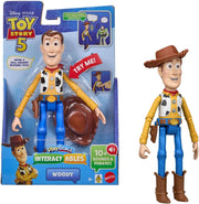 Disney Pixar Toy Story 5 - Woody, personaggio interattivo da 18cm che ripete le frasi del film e interagisce con gli alt