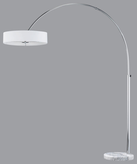 Piantana da Interno  E27 in Metallo Cromo