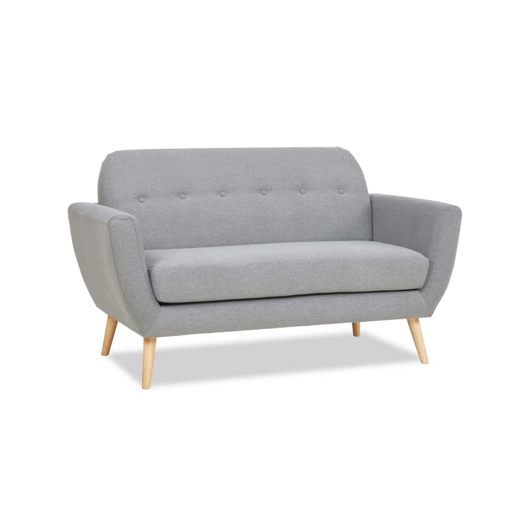 Divano due posti Scandinavo in Tessuto cm 147x79x86 - SILENTE