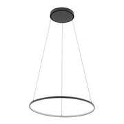Sospensione LED Nowodvorski Circolo M nera Ø60 4000K