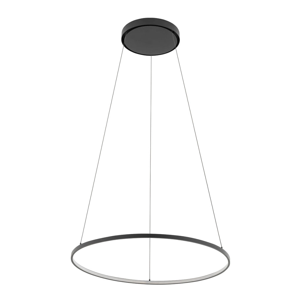 Sospensione LED Nowodvorski Circolo M nera Ø60 4000K