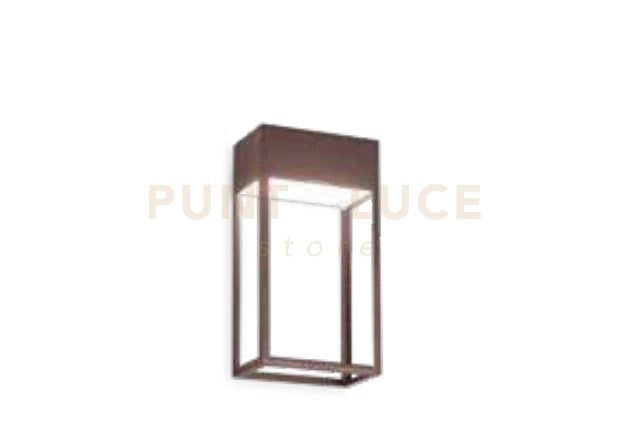 GHITA APPLIQUE 20W 1381LM 4000K CORTEN IP65 H.30CM L.16CM