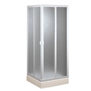 Box doccia 100x100 CM in Acrilico mod.Venere con apertura centrale