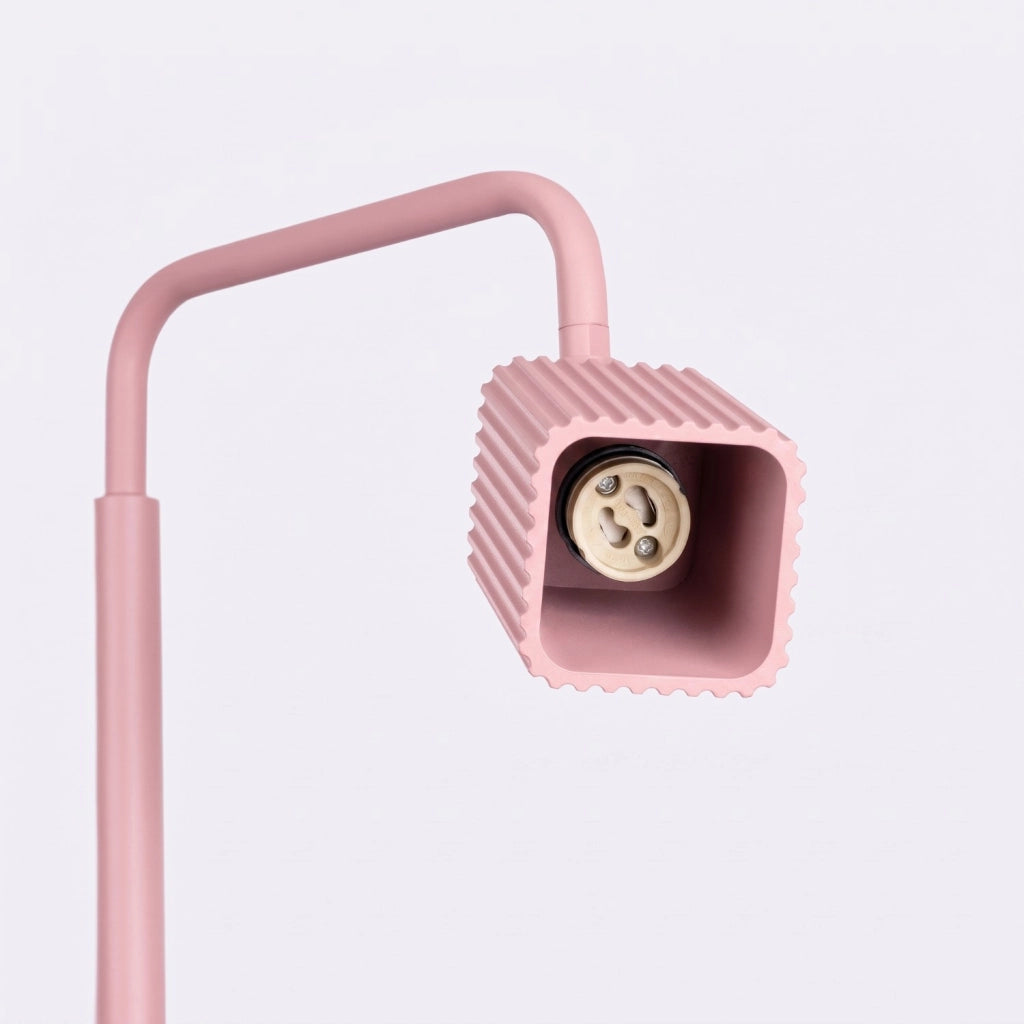 Lampada da terra RAYO 1 rosa