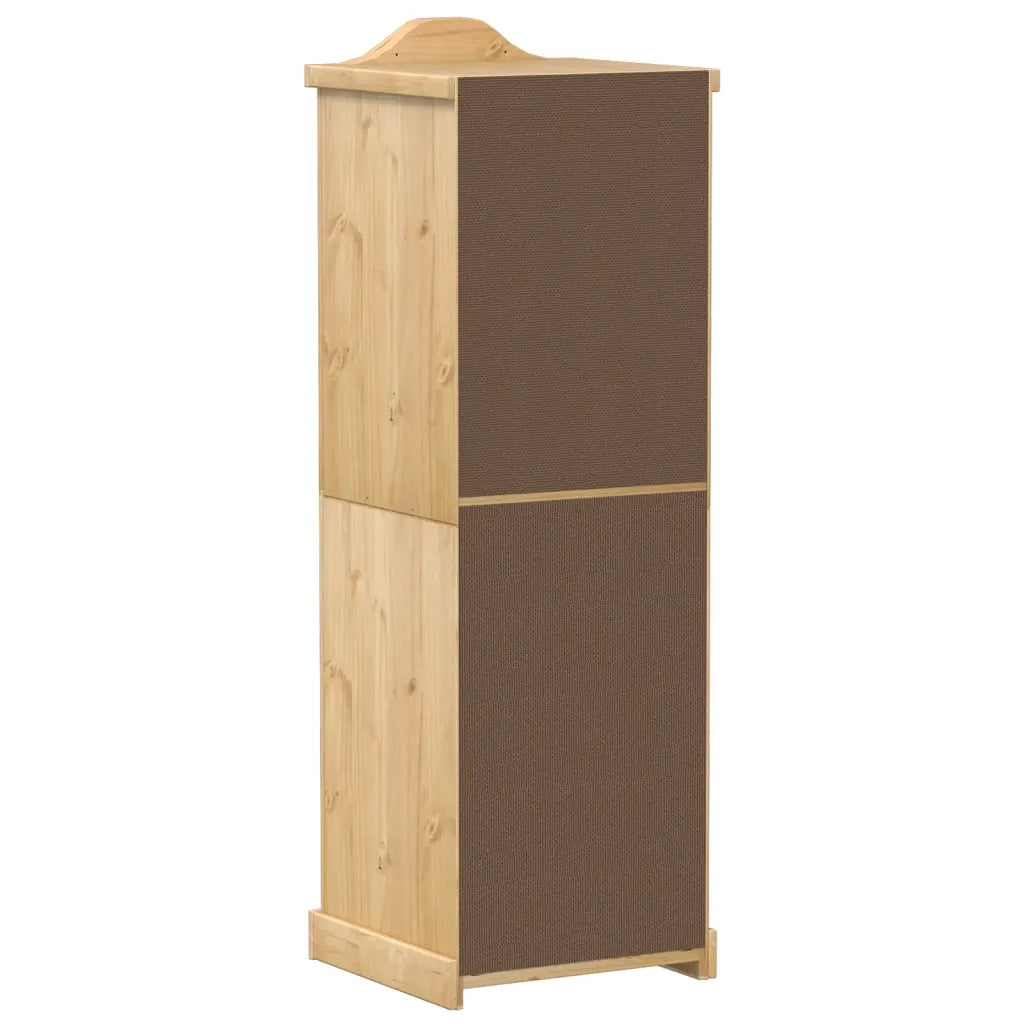 Armadio Corona 55x52x170 cm in Legno Massello di Pino CFW1226654