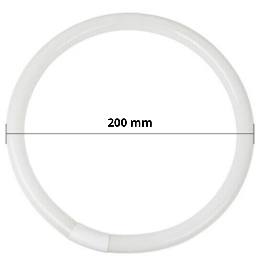 Lampadina circolare trifosforo fluorescente luce bianca 6500k *** watt 22 watt, confezione 1