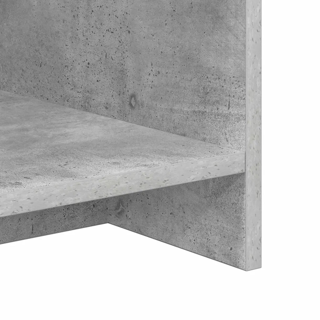 Supporto TV 102 x 35 x 45 cm Grigio cemento 890995