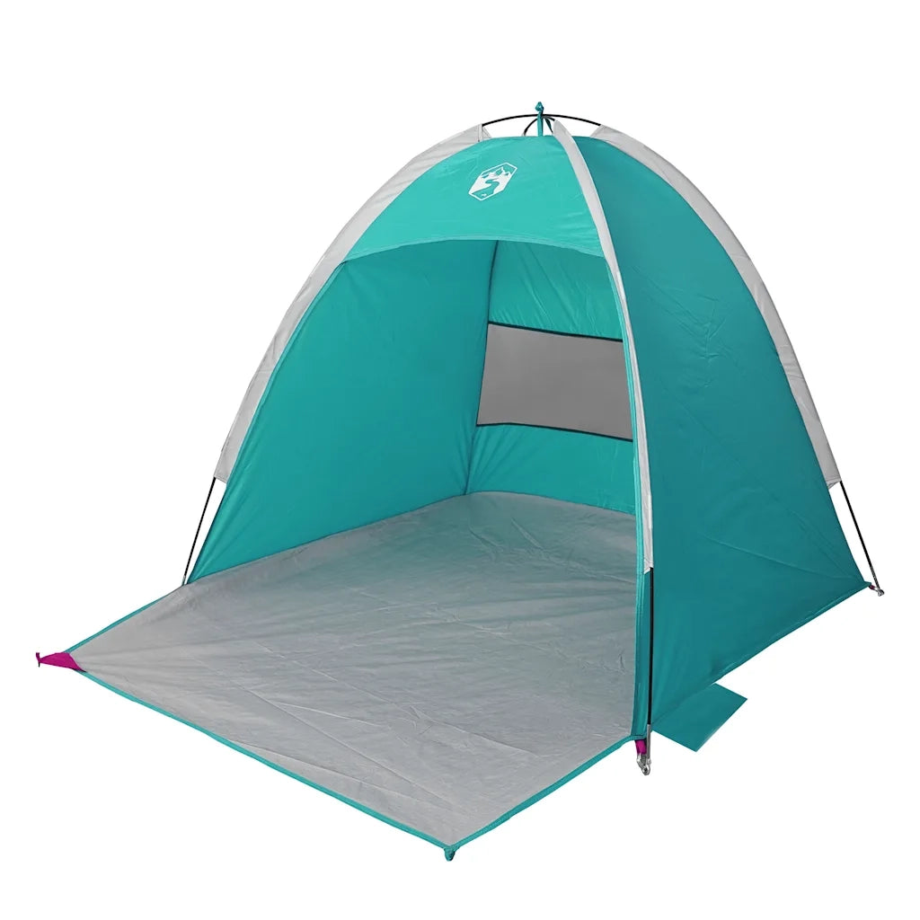 Tenda da Spiaggia 3 Persone Verde Mare Impermeabile 4009456