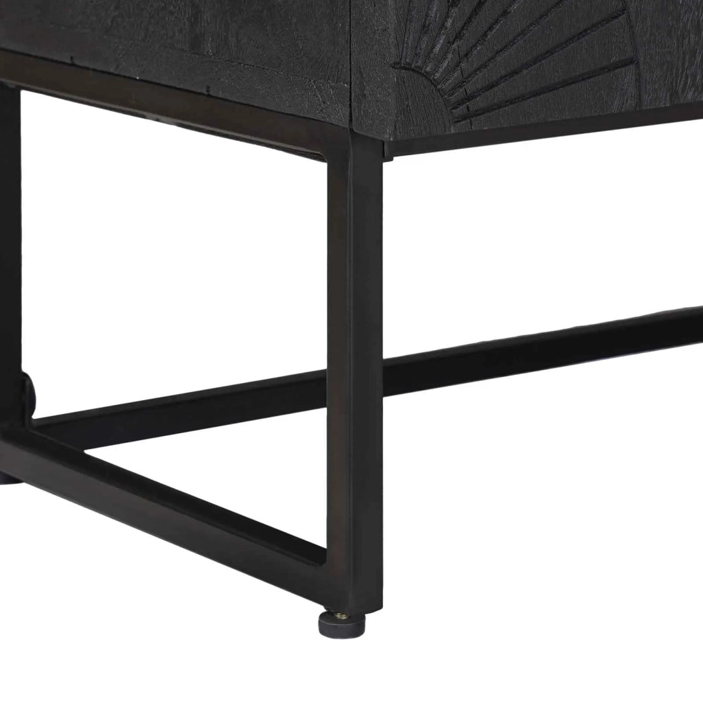 Credenza | Madia | Buffet da pranzo | Armadio da pranzo Nero 105 x 30 x 68 cm