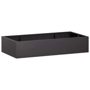 Muro di contenimento 6 pz 200 x 100 x 30 cm Acciaio Nero 3449219