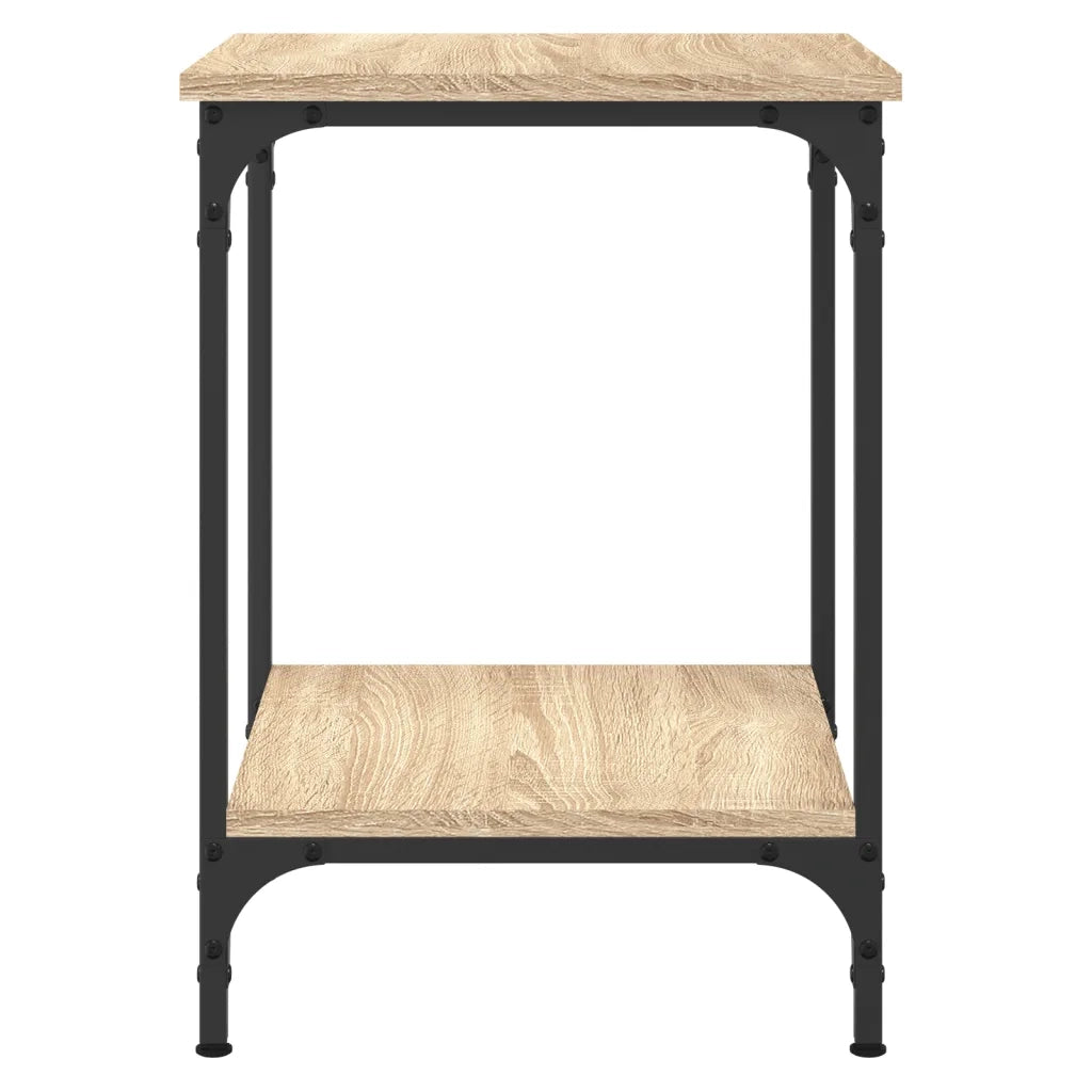 Tavolino da Salotto Rovere Sonoma 40x40x55 cm Legno Multistrato 832824