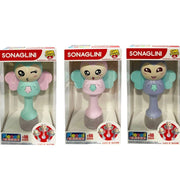 Trade Shop - Sonaglino Birichino Con Batteria Giocattoli Per Bebè Dai 18+ Con Luci E Suoni -