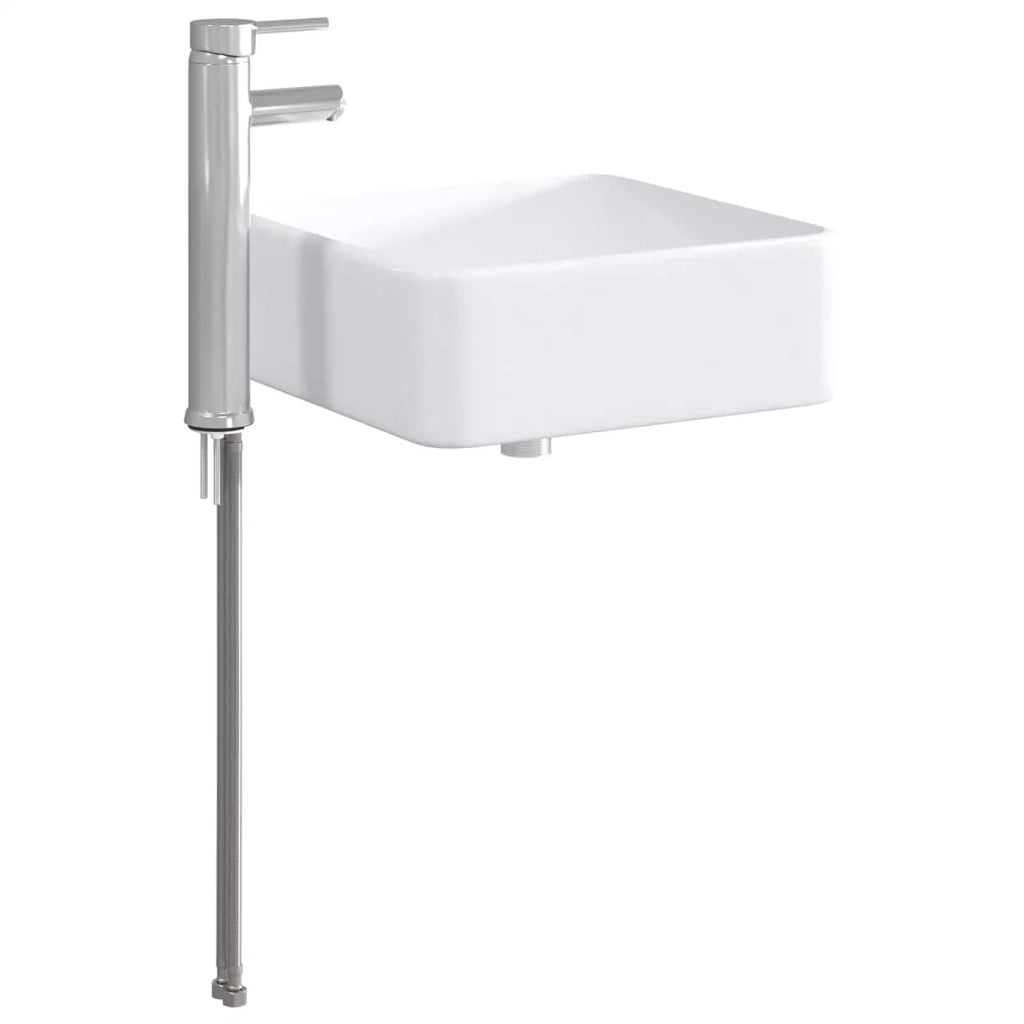 Lavabo da bagno Cromato 36,5 x 36,5 x 13 cm Metallo CFW2279983