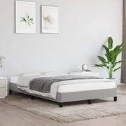 Giroletto senza Materasso Grigio Chiaro 120x190 cm in Tessuto
